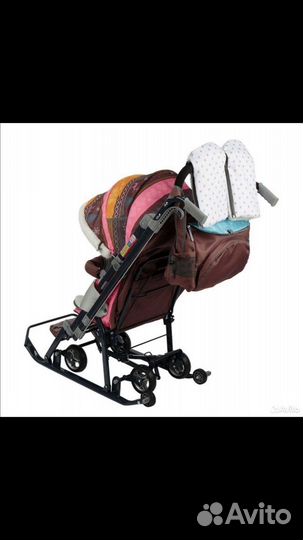 Коляска санки