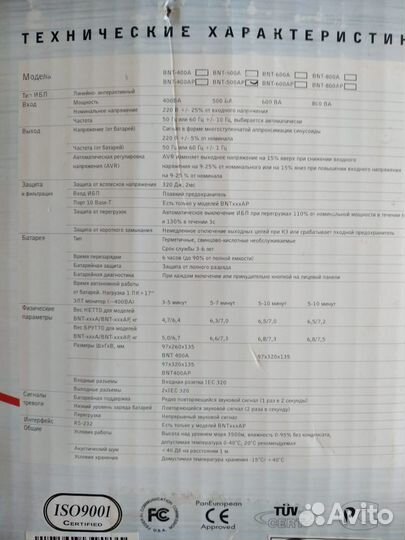 Блок бесперебойного питания Black Night