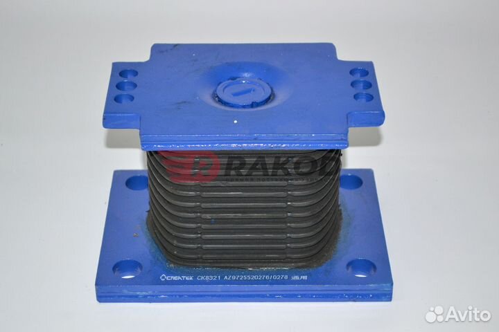 Подушка зад. рессоры 6 отверстий howo createk