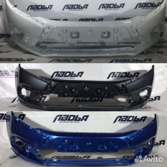 Бампер Лада Гранта FL с 2018 все цвета