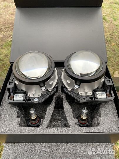 Бигалогеновые модули (линзы оригинал) KIA soul 3