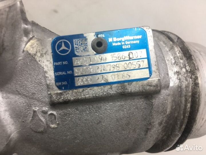 Турбина Mercedes C-Class W205 OM651 2.2 CDI 2016