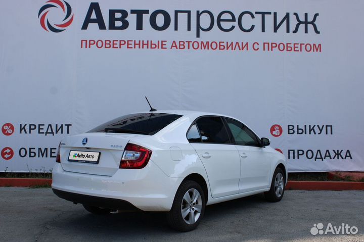 Skoda Rapid 1.6 AT, 2018, 94 500 км