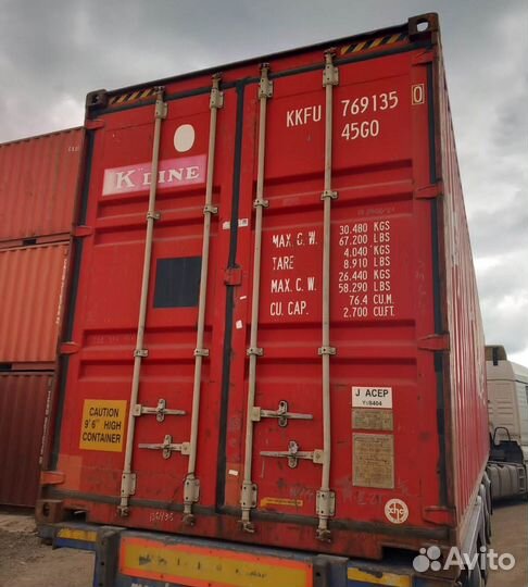 Контейнер морской 40фут бу esdoke-0240