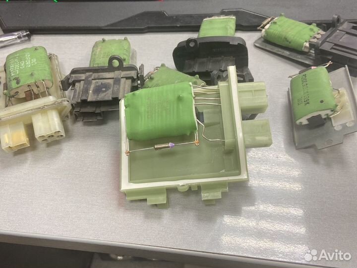 Резистор для мотора вентилятора audi vw b3 b4