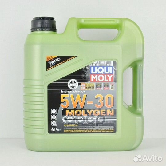 Масло моторное 5W30 liqui moly 4л нс-синтетика