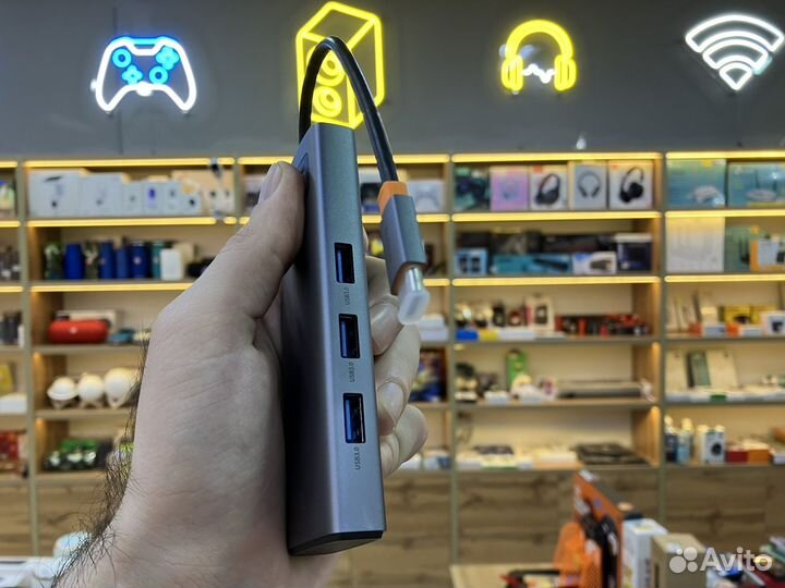 Переходник(Хаб) Baseus