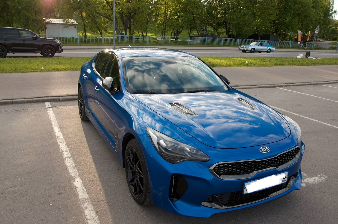 Kia Stinger: фото из отзыва