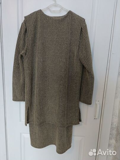 Платье с накидкой 52-54 размер