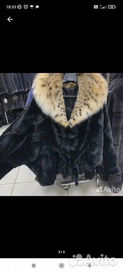 Шуба из эко меха