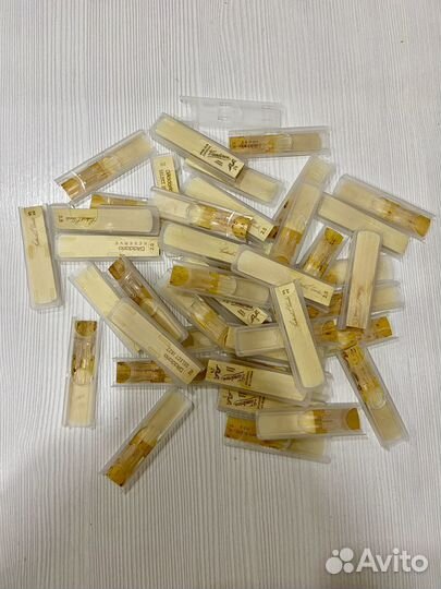 Трости для альт саксофона использованные б/у hemke