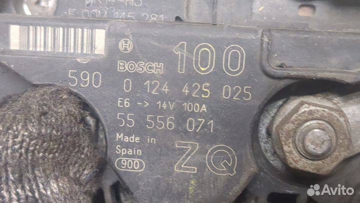 Генератор Opel Zafira A, 2005