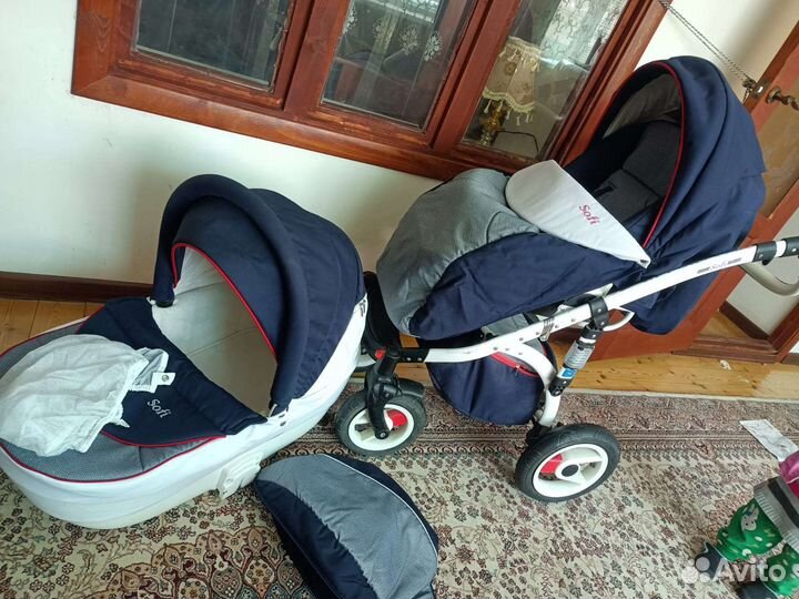 Прогулочная коляска 3в1