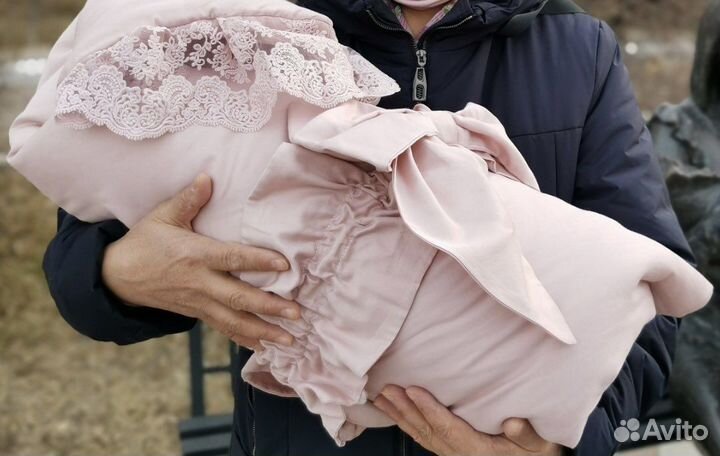 Конверт на выписку для девочки