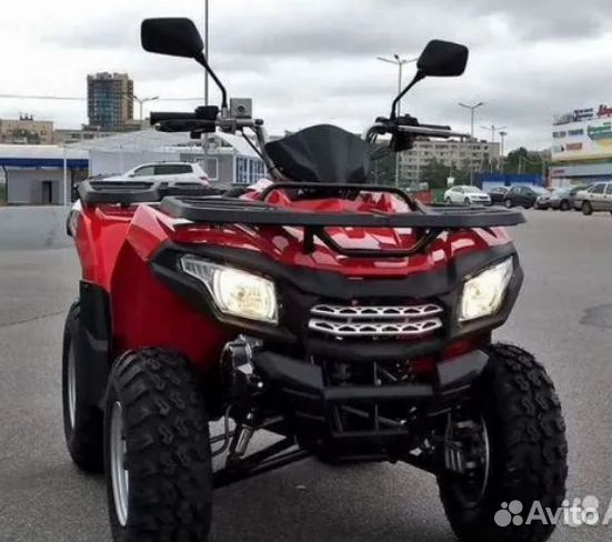 Квадроцикл Motoland MAX 200 красный