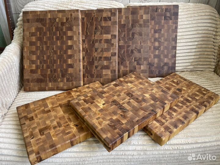 Разделочная доска торцевая (береза)