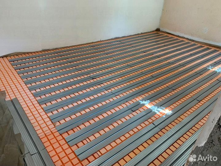 Теплый пол (пенопласт)