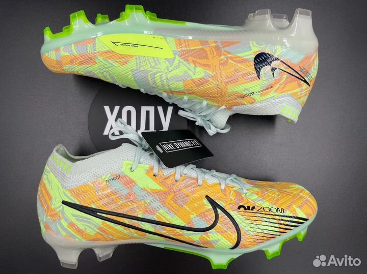 Бутсы Nike Air Zoom green AG 35-39