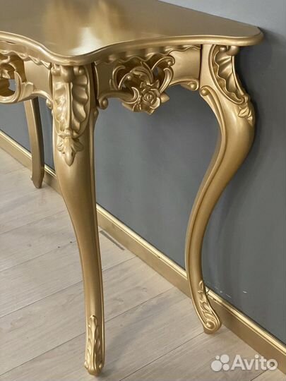 Консольный столик с зеркалом Версаль тип 1