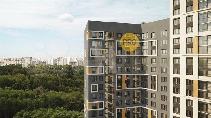 2-к. квартира, 59,7 м², 24/25 эт.