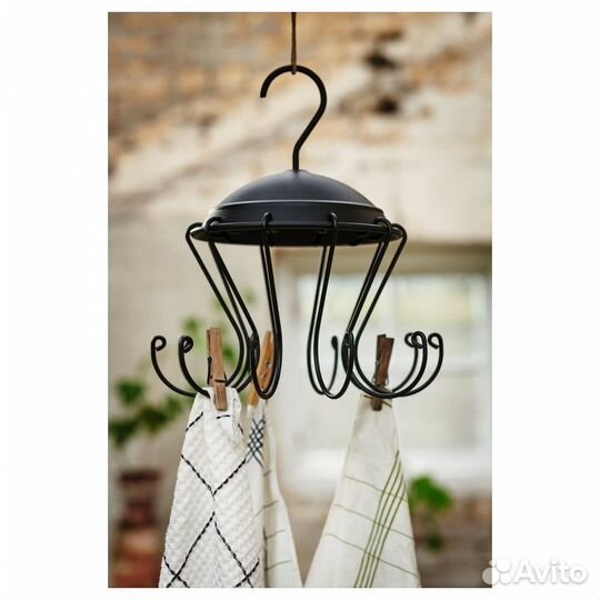 Вешалка с крючками икеа borstad борстад