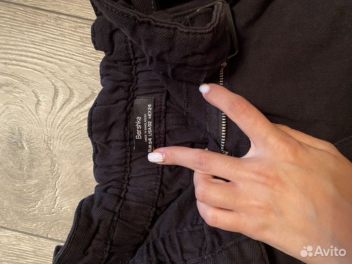 Джинсовые шорты bershka
