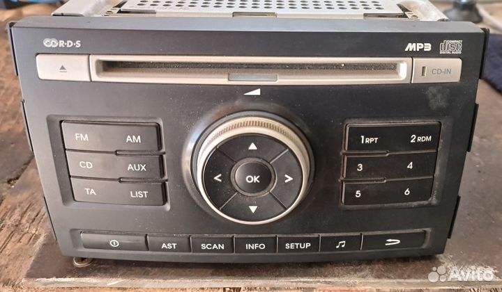 Штатная магнитола kia ceed ed