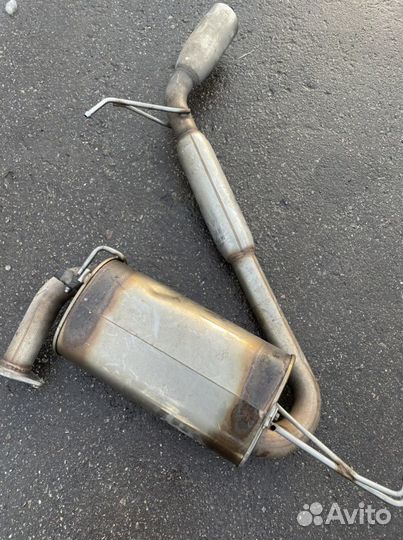 Глушитель fujitsubo toyota celica zzt231