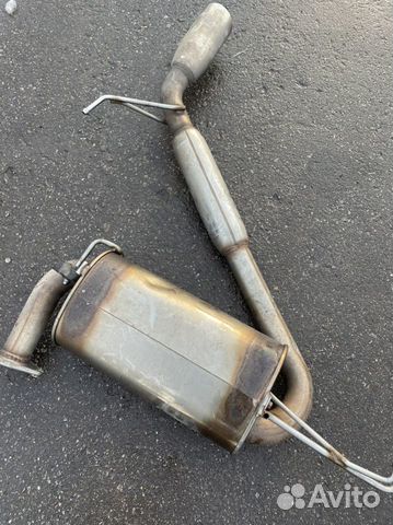 Глушитель fujitsubo toyota celica zzt231