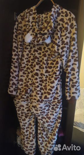 Кигуруми Funfur леопард, р-р S