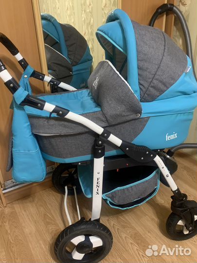 Коляска 2 в 1 люлька (автокресло)