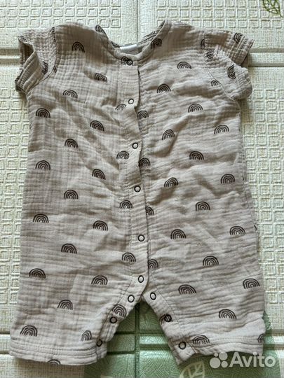 Костюмы летние и песочники для мальчика