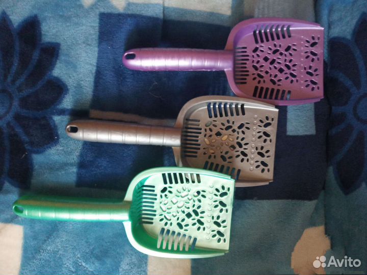 Совок для уборки кошачьего туалета