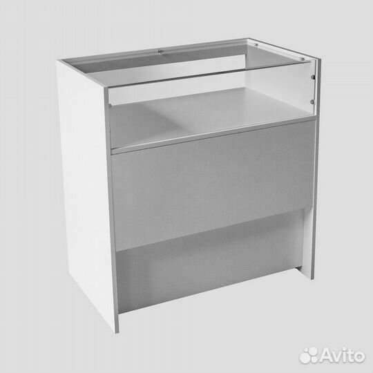 Прилавки остекленные с полками (пр-02,пр-03,пр-05)