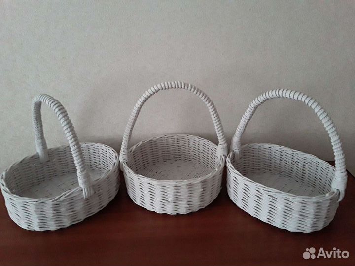 Корзина плетеная