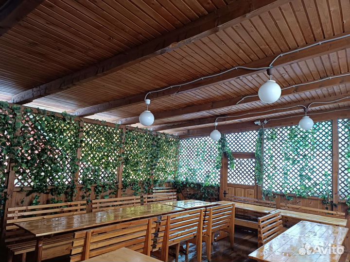 Беседка с мангалом в аренду,кафе