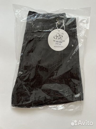 Шорты джинсовые женские с ремнем Новые S M L XL