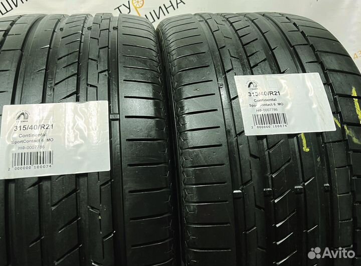 Continental SportContact 6 275/45 R21 94Y