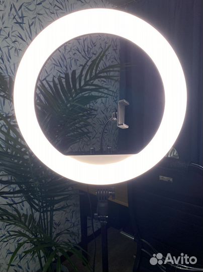 Кольцевая лампа для селфи 45 см