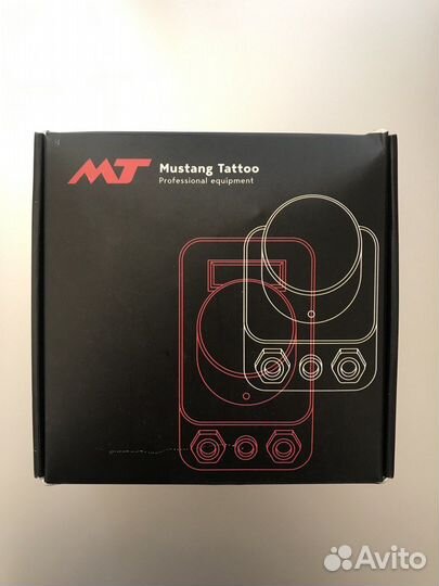 Новый блок питания Mustang Tattoo mini +клипкорд