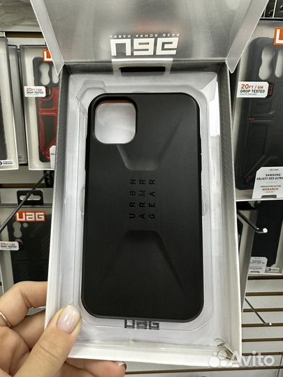 Uag на 11 iPhone civilian черный