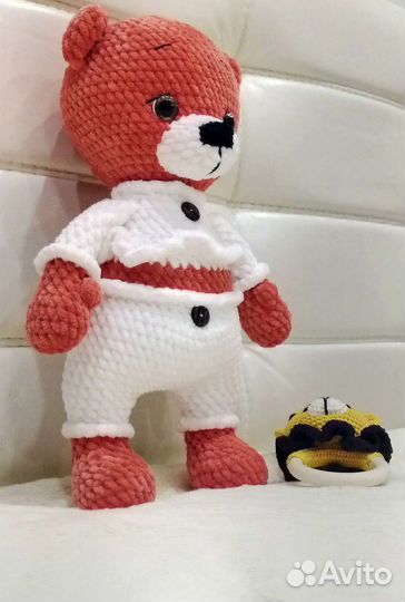 Игрушка мягкая, Мишка Тедди ручная работа