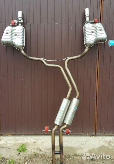 Глушитель основной Audi A6 C6 (2.8 BDW)