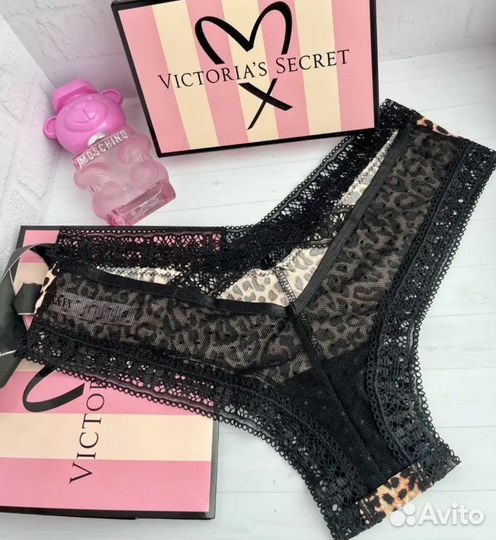 Трусики victoria secret леопард