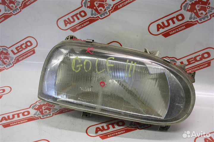 Фара правая Volkswagen Golf 3 1995