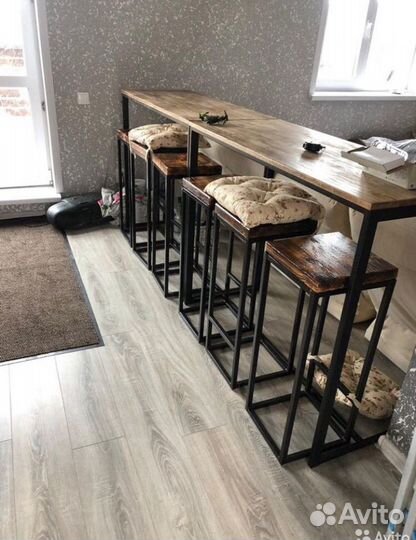 Стойка в стиле лофт