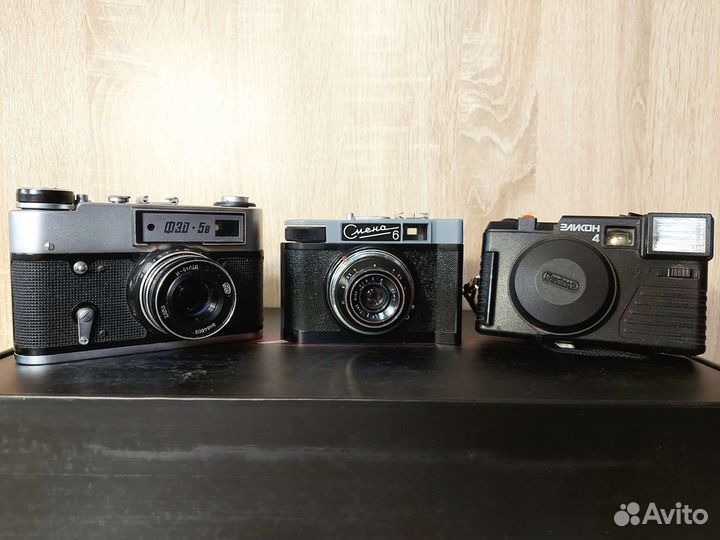 Ретро фотоаппараты СССР