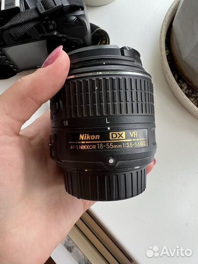 Зеркальный фотоаппарат Nikon d3200 + 2 объектива