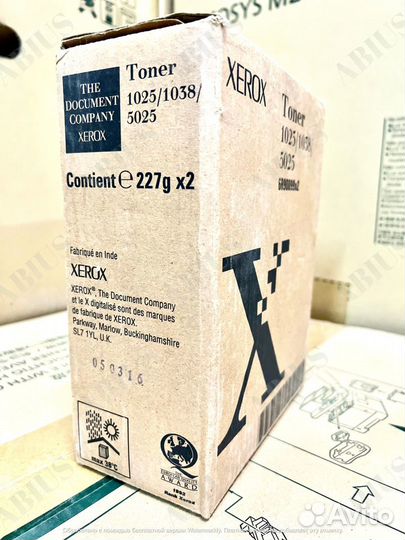 006R90099 тонер для Xerox 1025/1038/5025