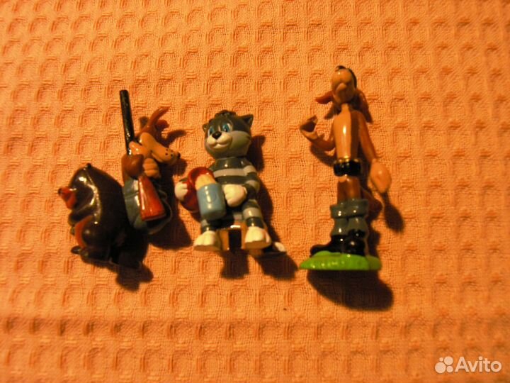 Игрушки из шоколадных яиц, киндер-сюрприз и др